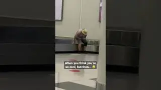 When you think you&rsquo;re so cool, but then...😂 #travel #fail #travelfail #shorts #socool #lol #fails