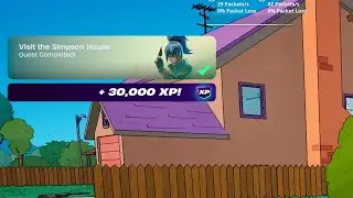Посетите дом Симпсонов &mdash; задания Fortnite Kickstart