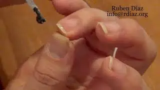 Hard but flexible nails, deal with the crazy krazy glue to play modern flamenco/Learn Paco's ways...