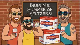 Beer Me LIVE - Summer of Seltzers 2025 - Happy Dad Seltzer Mixer Pack Review