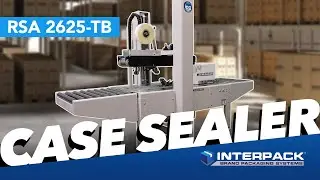 Interpack RSA 2625-TB Case Sealer for Packaging Automation