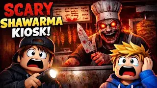 Playing Scary Shawarma Kiosk with my friend! Game Verse With K|