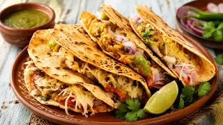 Leftover Roti Se Spicy Indian Tacos | बची रोटी से बनाएं स्वादिष्ट इंडियन टाको | Easy Snack Recipe 