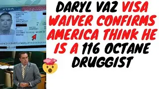 Daryl Vaz Lost His Visa Because Uncle Sam Believe He Is A 