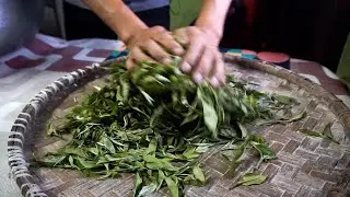 Roasting tea the most efficient and natural way.