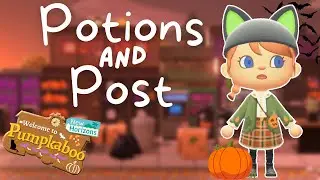 SPOOKY HALLOWEEN TOWN ACNH SPEED BUILD | FAKE BUILDING SPEED BUILD | ANIMAL CROSSING NEW HORIZONS