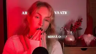 ASMR SUOMI- Arvaatko missä oot?- Nukahdat takuuvarmasti 😴| personal attention | Peittelen sut uneen