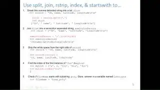 GIS540: Batch Processing Part 1 (Ch 11.1-11.2, 11.4-11.5)