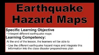 Earthquake Hazard Maps | Disaster Readiness and Risk Reduction (DRRR) | SHS