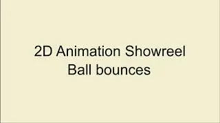 My 2D/3D first year animation showreel