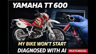 How I Diagnose an Electric Starting Problem on My YAMAHA TT 600 Using AI PM Sensor