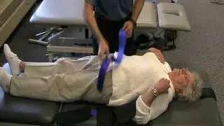 Traction Belt Application & Removal - MASS Rehab (Therapy Gait Balance Fall Protection)