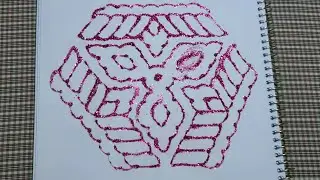 Glitter rangoli l Rangoli using glitter l Easy rangoli l 💥💫🪅