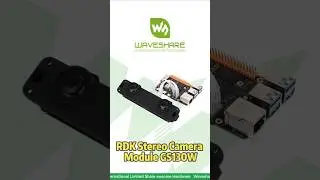 RDK Stereo Camera Module GS130W,Super Wide 157&deg; Vision for Robots,1.3MP Dual Cameras, 80mm Baseline