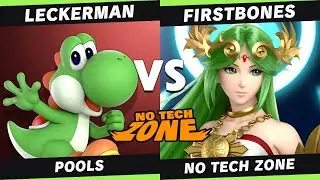 No Tech Zone - Leckerman (Yoshi) Vs. firstbones (Palutena / Mewtwo) - Pools