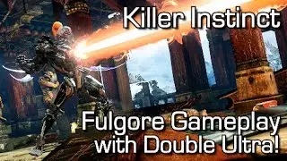 Killer Instinct - Fulgore Gameplay with Double Ultra Combo - Free DLC