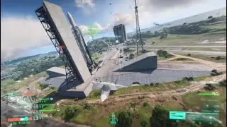 Tactical Jet gameplay on PS5 High Quality - Bf 2042 Beta