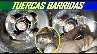 2 formas faciles de Aflojar Tuercas barridas de llanta