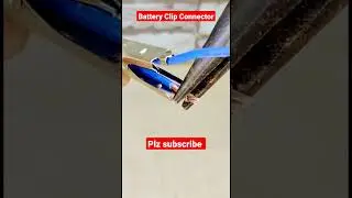 Battery Clip Connector#motivation #electricalwork #electrical #hardwork #electrician #iti