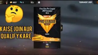 How to register and Qualify for Free fire pro league