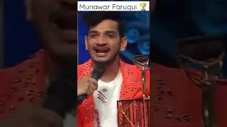 Munawar Faruqui 🏆 Winner of Lock upp #shorts #munawarfaruqui