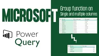 Microsoft Power Query - Grouping on single and multiple columns