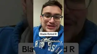 #blade Will Be Rated R