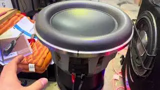 JL audio 12w7.3 free air test 