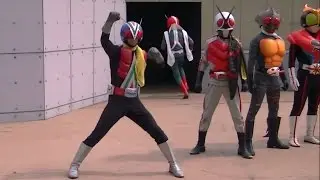 仮面ライダードライブ スーパーアクションバトルステージ 超速大決戦 #歴代ライダー大集合握手会