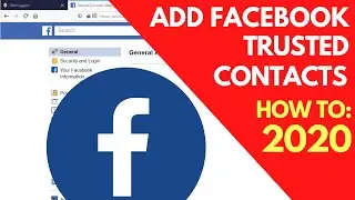 How to Add Facebook Trusted Contacts