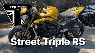 M is for Motorcycle - Demo Ride - 2024 Triumph Street Triple RS