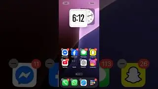 How to create a widget stack in iPhone ios tricks