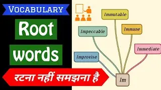 Root word vocabulary | English root words | with hindi meaning | vocab ssc SSC CHSL, LDC