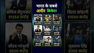 भारत के सबसे अमीर क्रिकेटर /👈 🤪🥳Top Richest Cricketer's in india #shorts #ytshorts #cricketer #gk