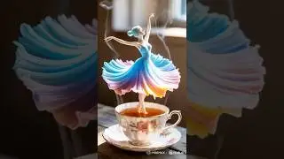 Tea Lovers : AI Dancing Doll - Kamal AI 4U #aivideo #aishorts #videomic