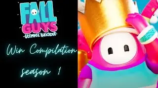 Fall Guys Ultimate Knockout: Win Compilation (Season 1) (20+ Wins)