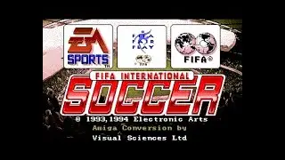 Fifa International Soccer  - A500 Mini Gameplay (Amiga)