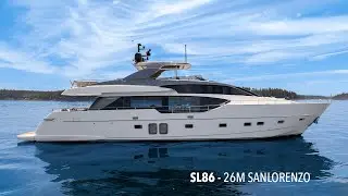 SANLORENZO SL86 87&prime; 9&Prime; (26.76m) New-Build Yacht Available for Sale