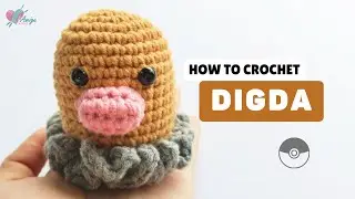#421 | Amigurumi Digda  | Crochet Pok&eacute;mon Amigurumi | Free Pattern | Amiguworld