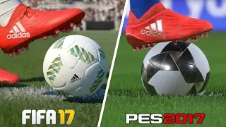 Fifa 17 vs PES 2017 - Graphics Comparison [PS4] [Full HD]