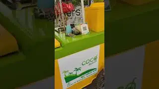 Coconut Cart | Hygienic machine | street food india