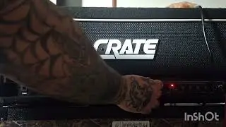 Crate Stealth 50 with (2) 6L6 tubes