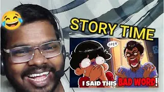 I Said A Bad Word Infront Of My Dad (Storytime) | Reaction | RKR REACTS