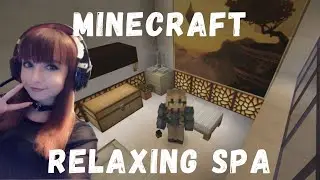 ✧ Whispered Minecraft Spa ✧ Build & Tour ASMR
