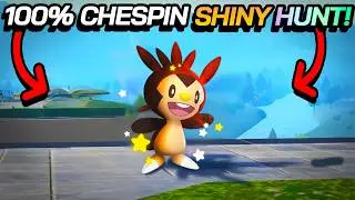 FASTEST SHINY HUNT for CHESPIN in Pok&eacute;mon Legends ZA