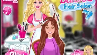Barbie Games - Barbie Hair Salon Game