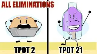 Порядок выбывания участников BFDI TPOT (1-21). Кто выбудет следующим в TPOT 22?