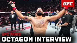 Benoît Saint Denis Octagon Interview | UFC Paris
