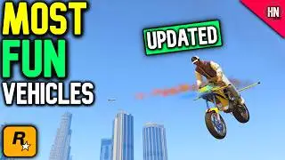Top 10 MOST FUN Vehicles In GTA Online!