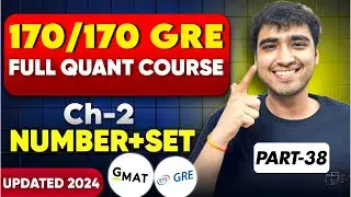 Ch:2 Pt-38 | GRE Test & GMAT 2024 Prep | Real GRE Exam Questions for a Perfect 170 in GRE Quant